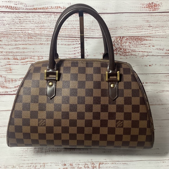 Louis Vuitton Damier Ebone Riviera MM Handbag - Picture 4 of 16